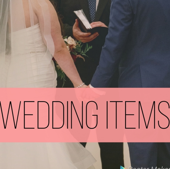 Wedding Items Below